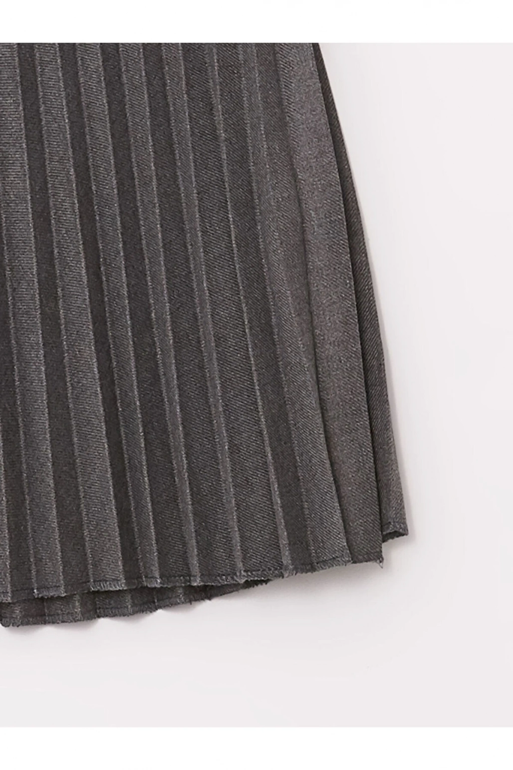 LCW Beli Lastikli Pileli Kız Çocuk Etek