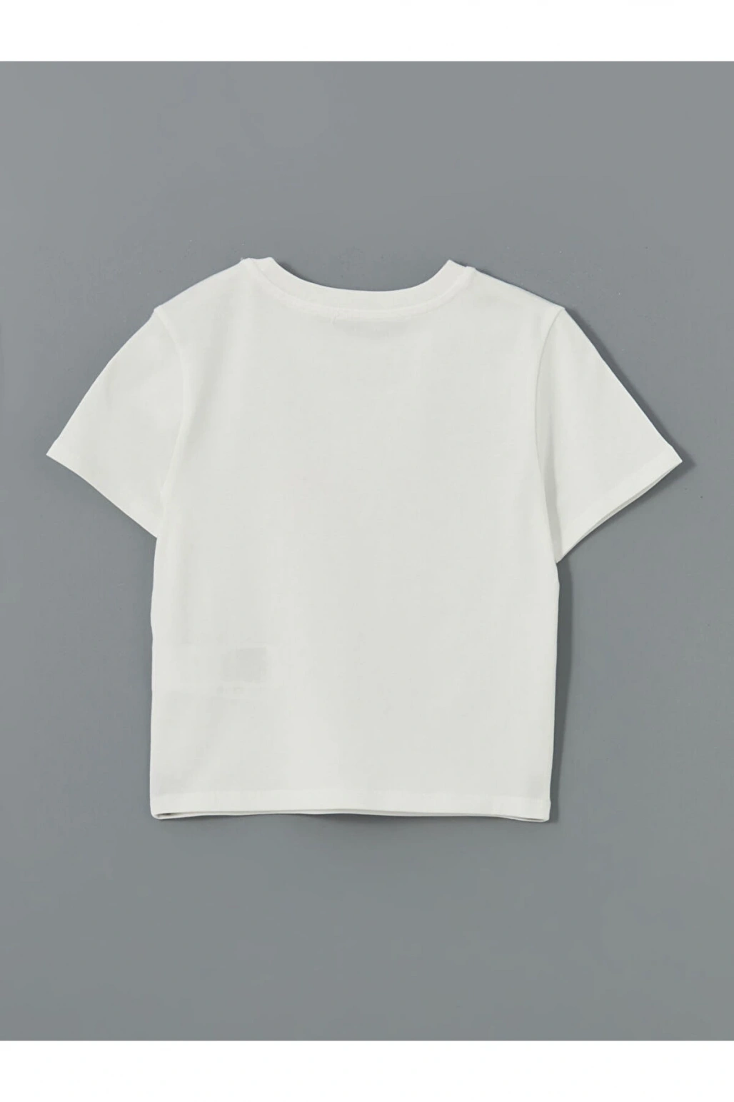 LCW Bisiklet Yaka Baskılı Kadın Tişört