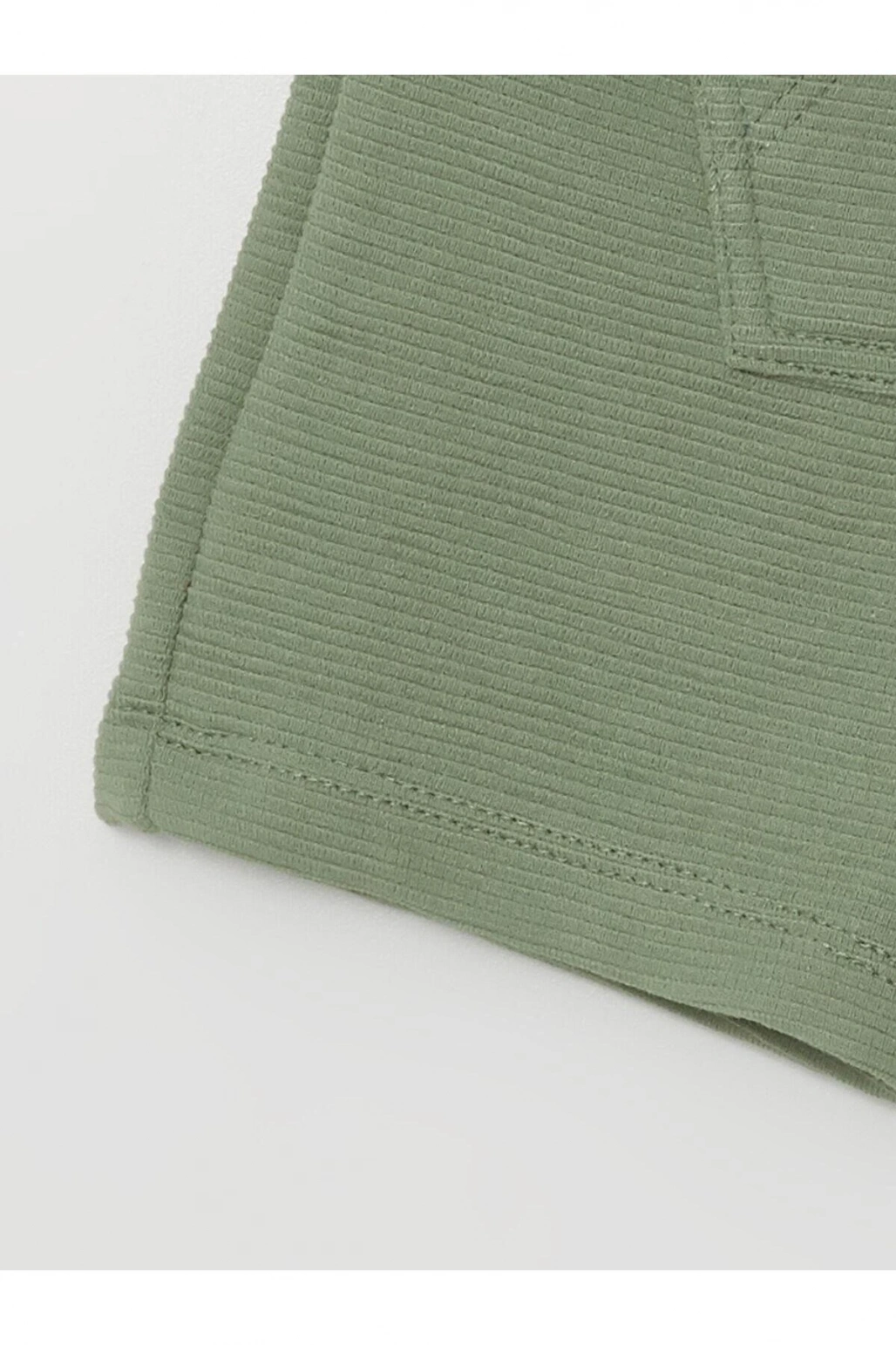 Lcw Bisiklet Yaka Çizgili Erkek Bebek Tişört Ve Şort 2li Takım