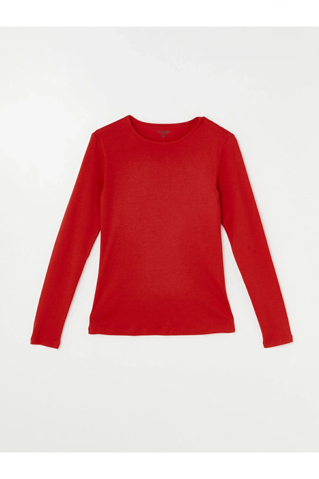 LCW Bisiklet Yaka Düz Uzun Kollu Kadın Body