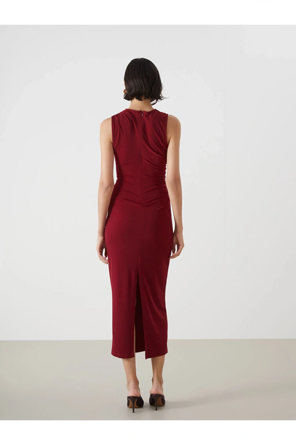 LCW Bisiklet Yaka Kadın Elbise