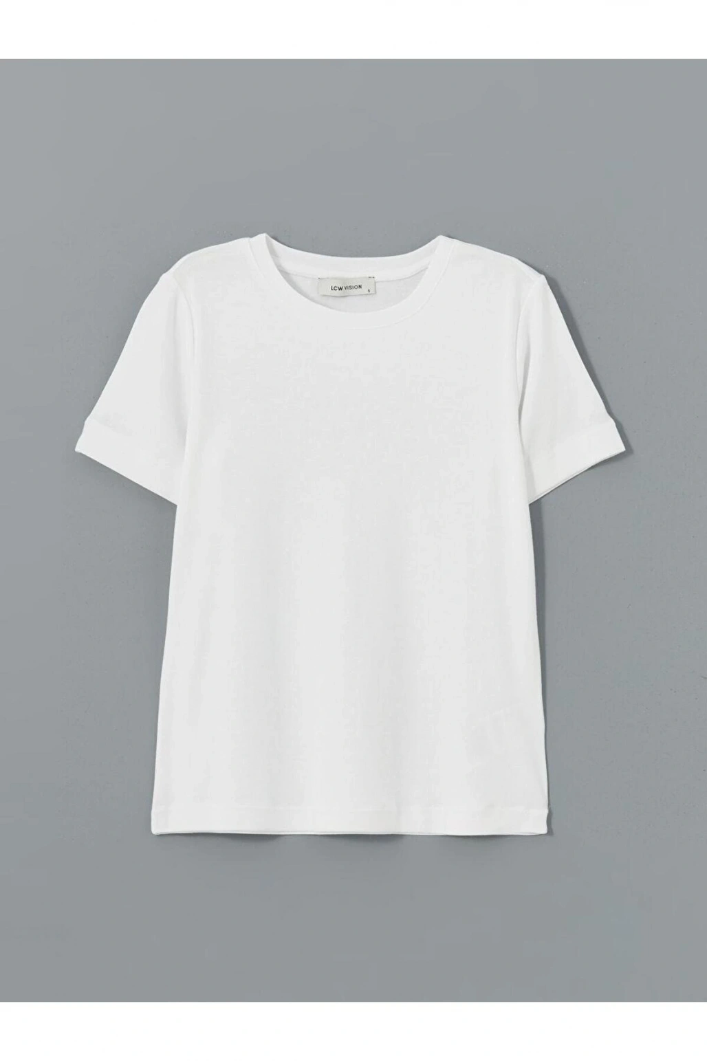 LCW Bisiklet Yaka Kadın Tişört