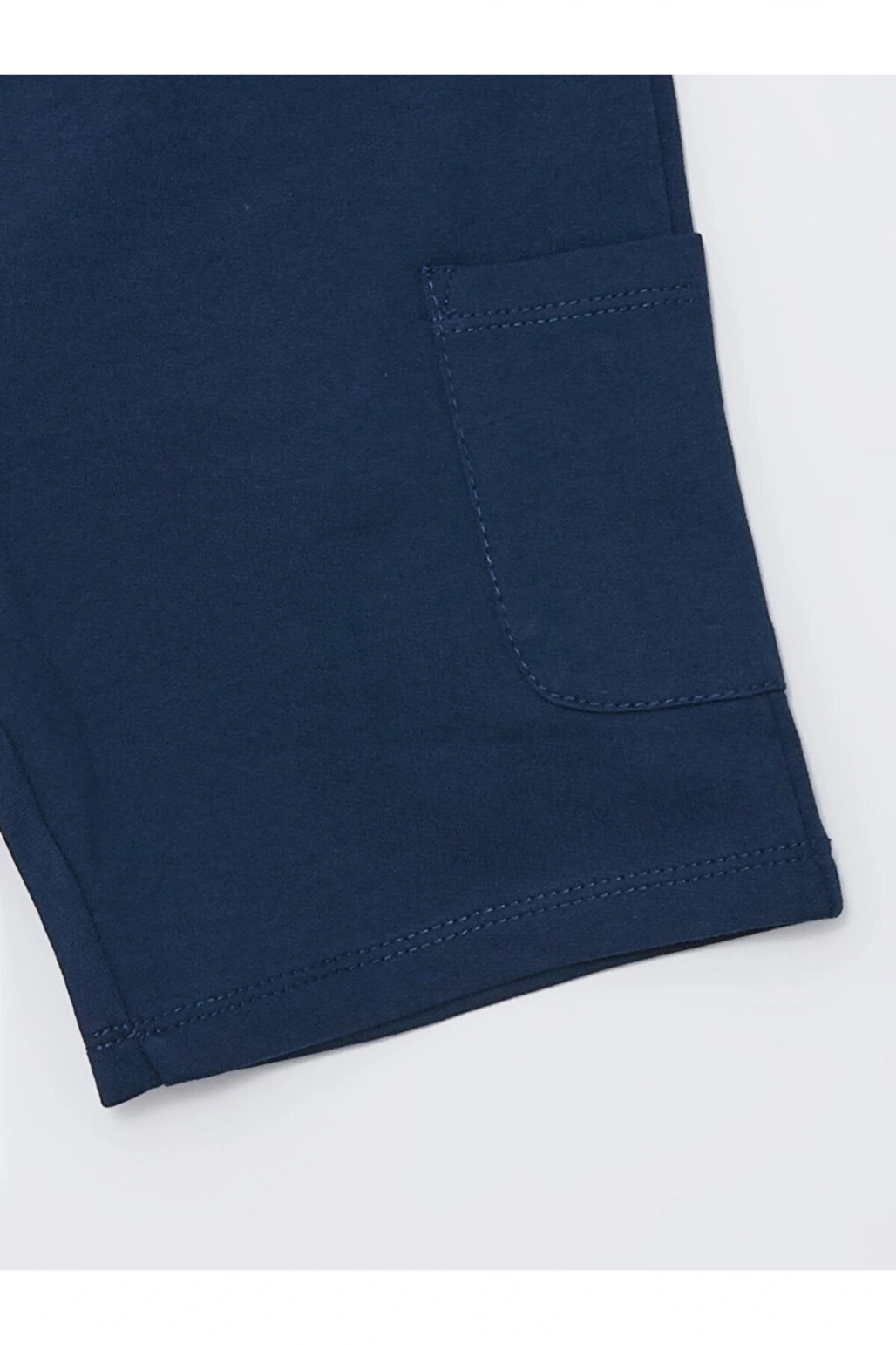 Lcw Bisiklet Yaka Kısa Kollu Nakışlı Erkek Bebek Tişört Ve Şort 2li Takım