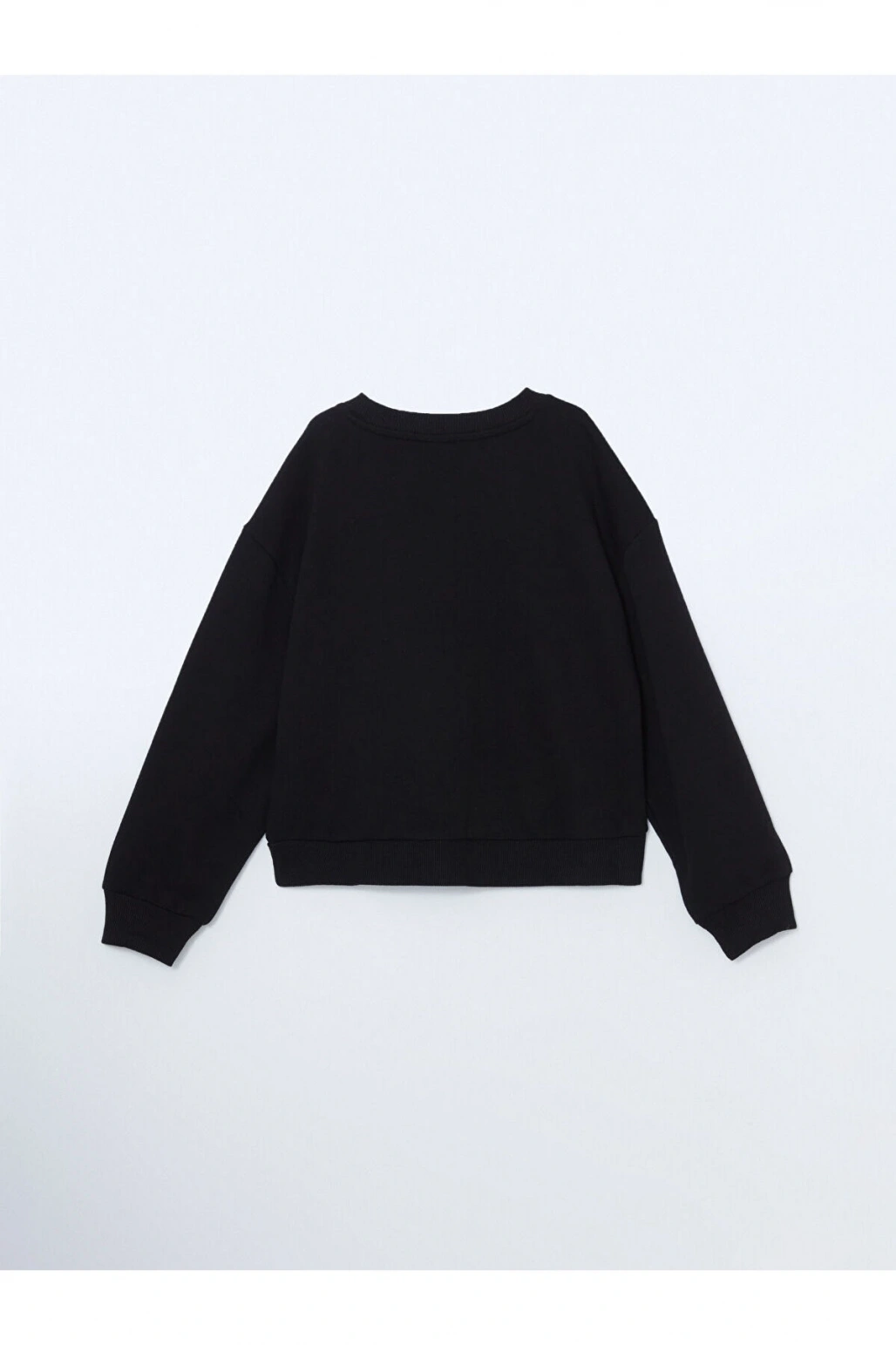 Lcw Bisiklet Yaka Kız Çocuk Sweatshirt