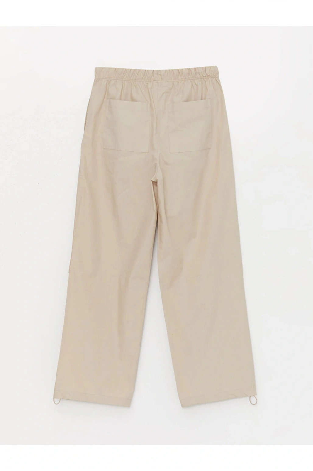 LCW Casual Kadın Beli Lastikli Düz Paraşüt Pantolon