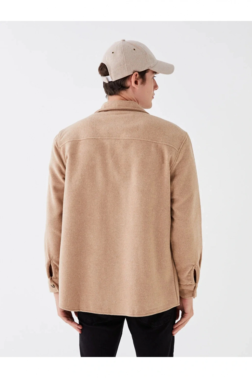 LCW Casual Rahat Kalıp Uzun Kollu Erkek Oduncu Gömlek Ceket