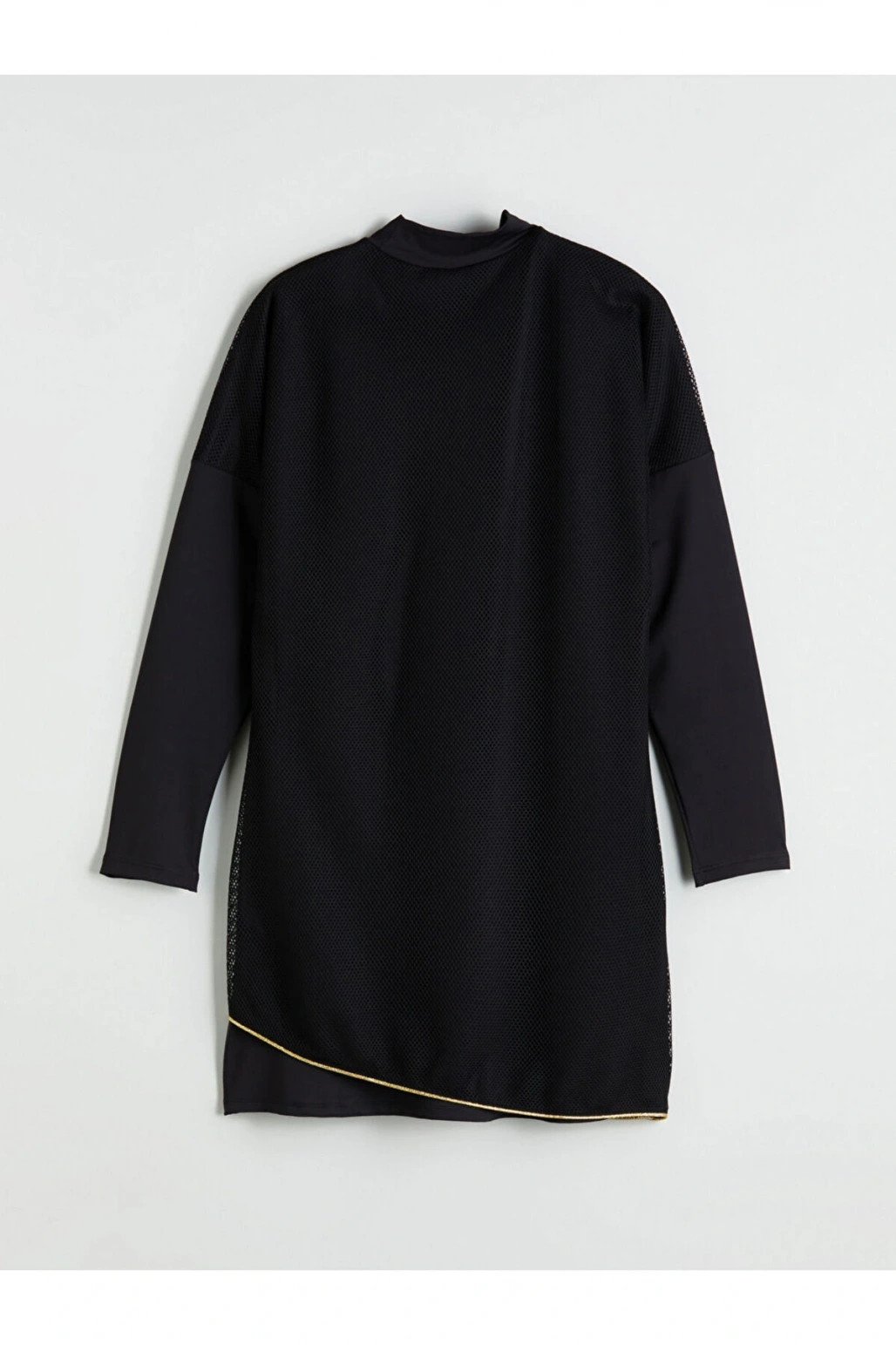 LCW Dik Yaka Baskılı Kadın Tesettür Mayo Takımı