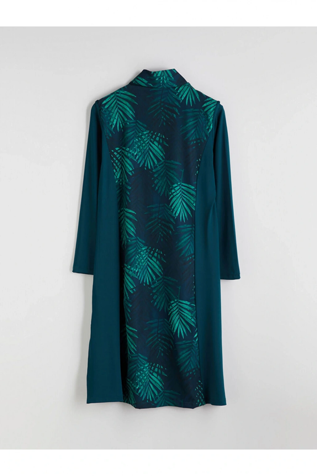 LCW Dik Yaka Çiçekli Kadın Tesettür Mayo Takımı