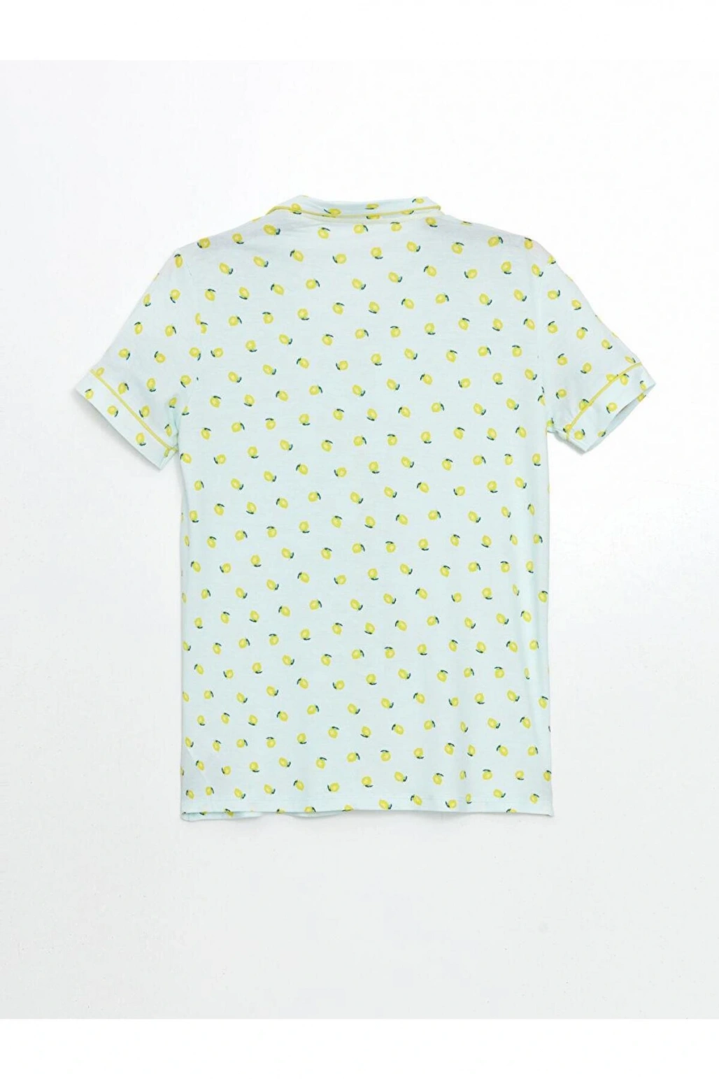 LCW DREAM Gömlek Yaka Baskılı Kadın Pijama Takımı