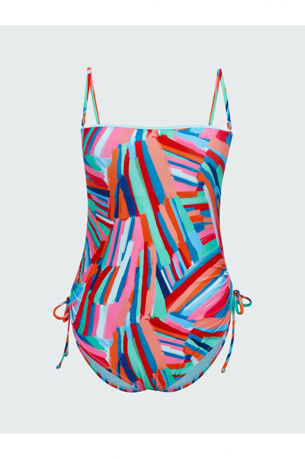 LCW DREAM Karışık Desenli Dikişli Pedli Kadın Mayo