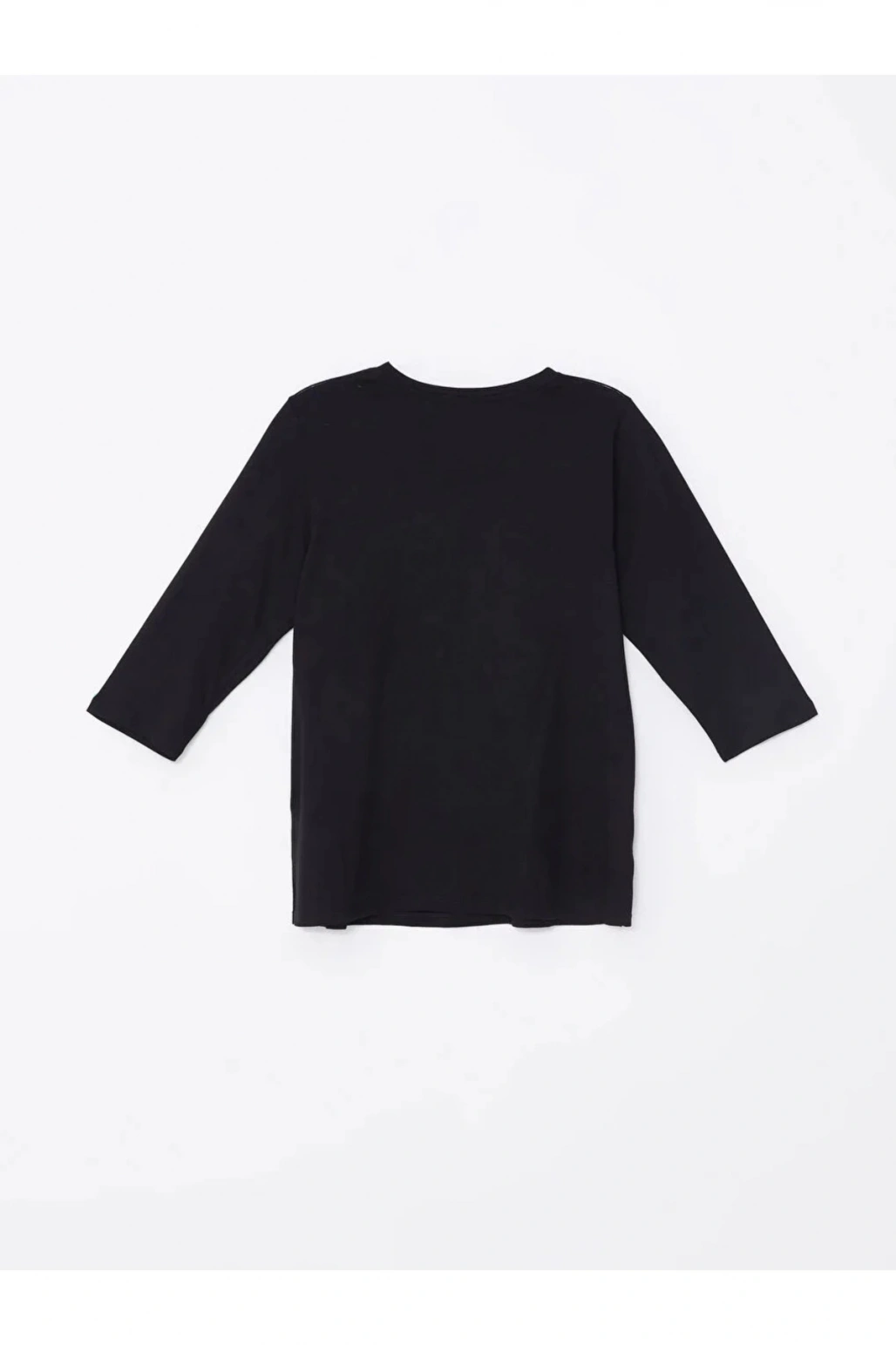 LCW Grace Açık Lacivert Bisiklet Yaka Çiçekli Kadın Bluz