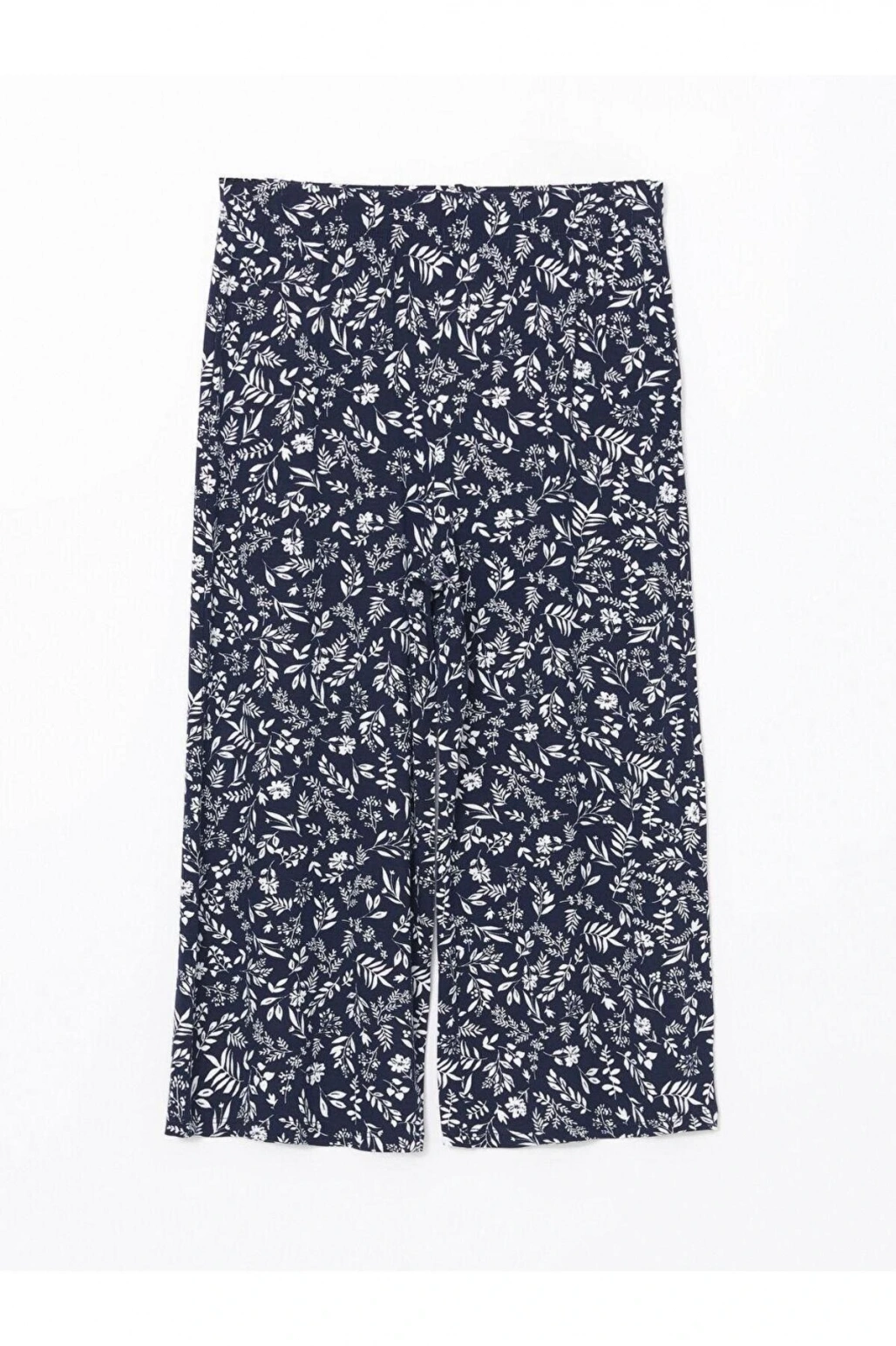 LCW Grace  Beli Lastikli Desenli Kadın Kapri