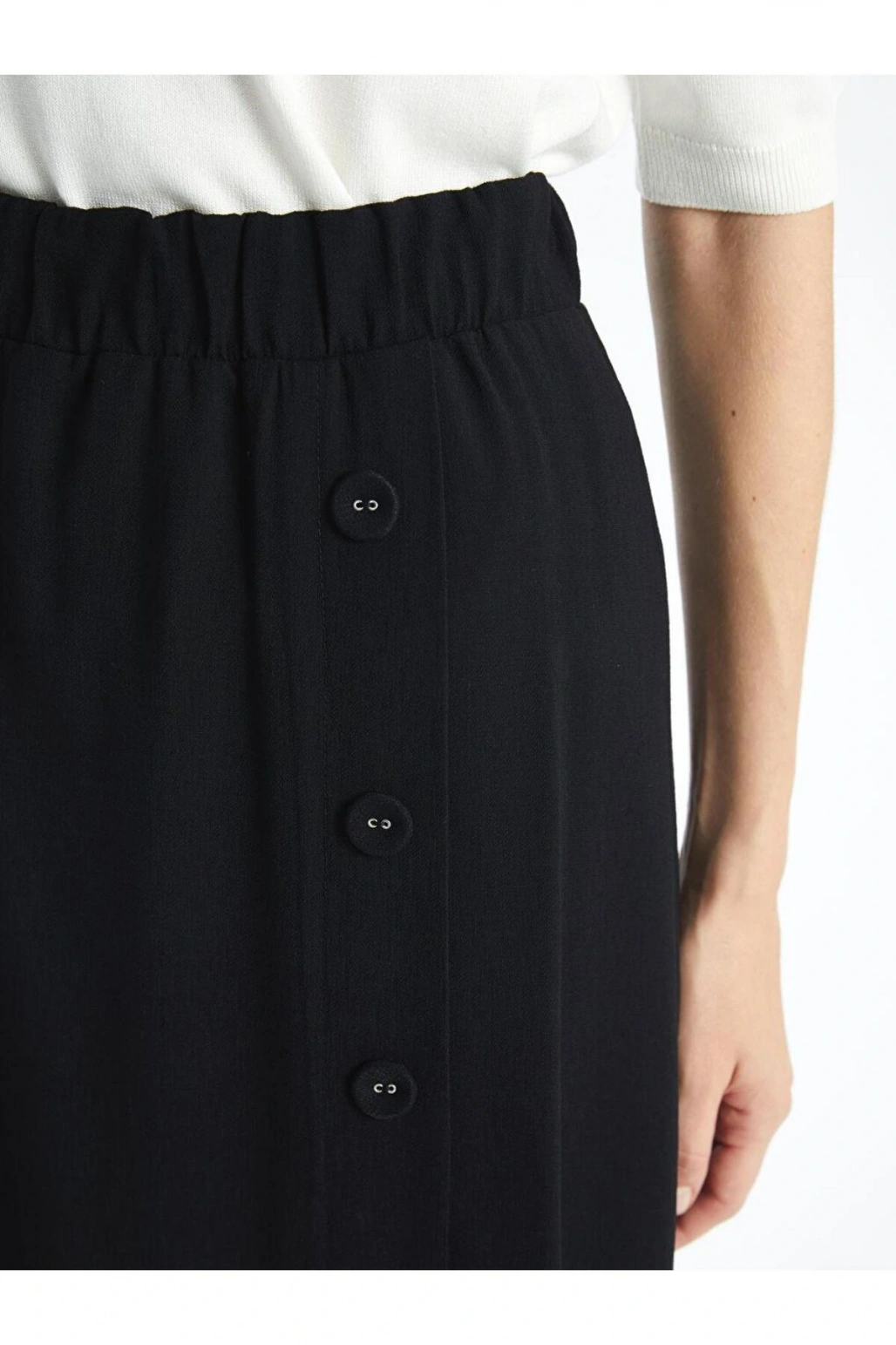 LCW Grace Beli Lastikli Kadın Etek