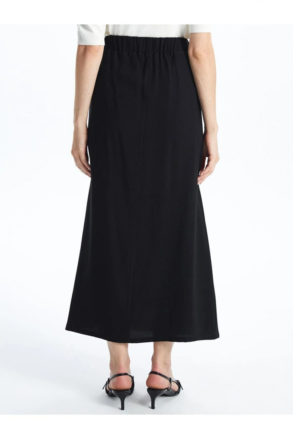 LCW Grace Beli Lastikli Kadın Etek