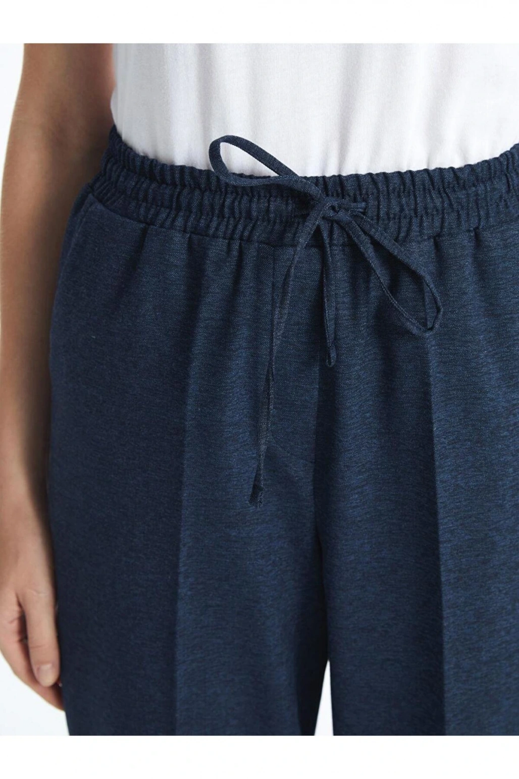 LCW Grace  Beli Lastikli Kadın Pantolon