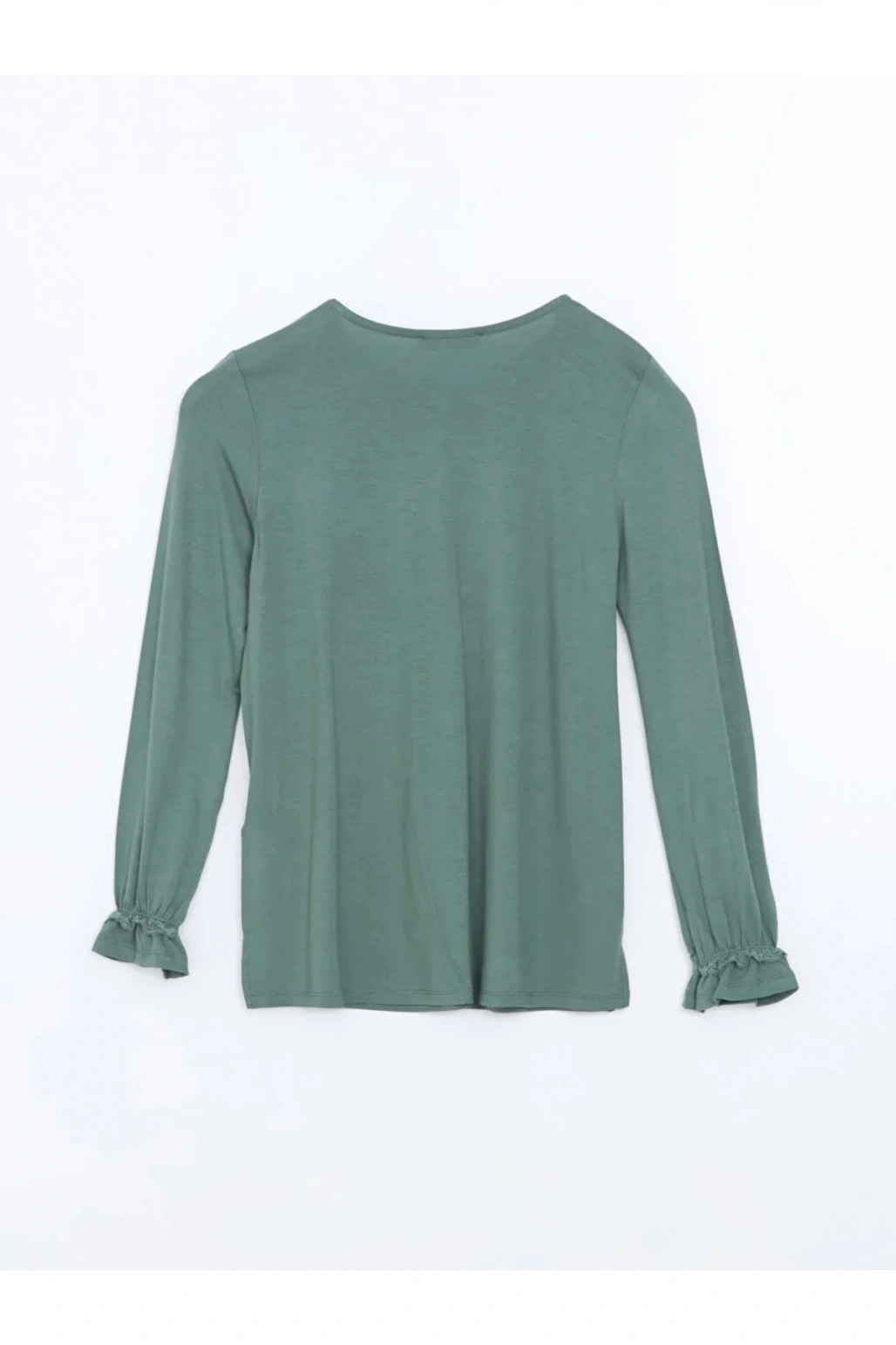 LCW Grace Bisiklet Yaka Dantel Detaylı Kadın Bluz