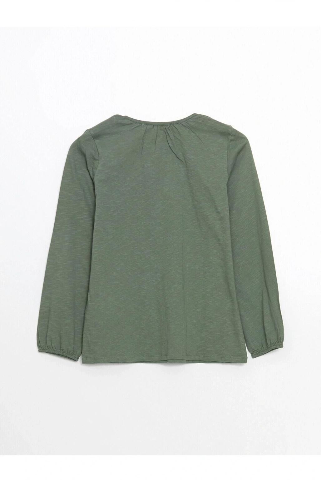 LCW Grace Bisiklet Yaka Nakışlı Kadın Tişört (S5)