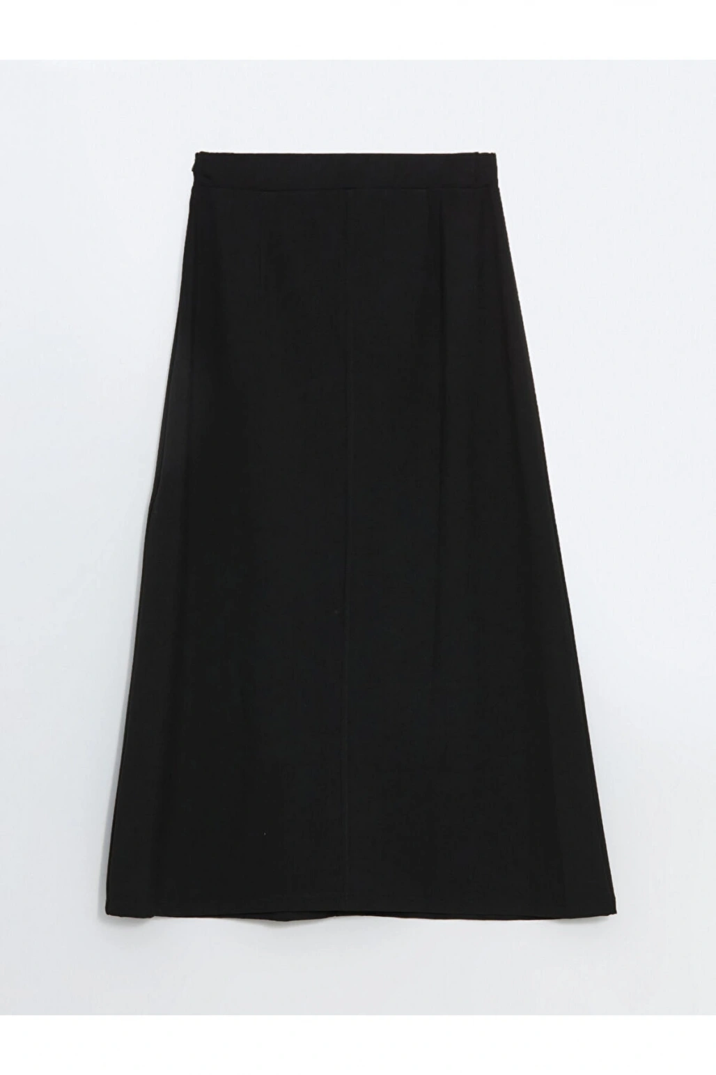 Lcw Grace Siyah Beli Fermuarlı A Kesim Kadın Etek