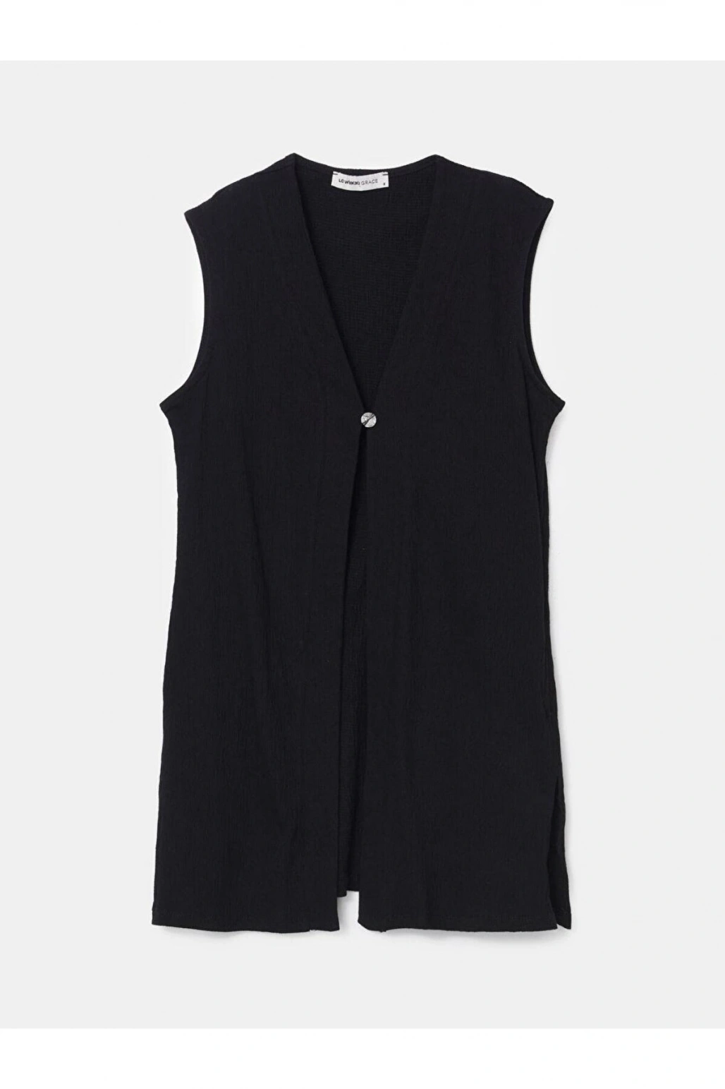 LCW Grace V Yaka Dokulu Kadın Yelek