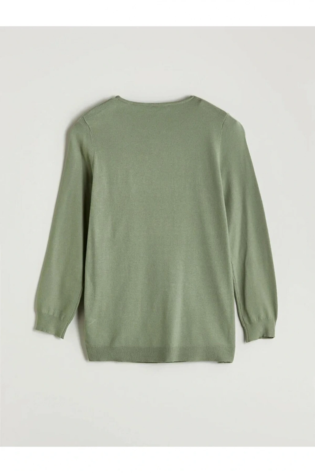 LCW GraceHaki Bisiklet Yaka Kadın Triko Kazak