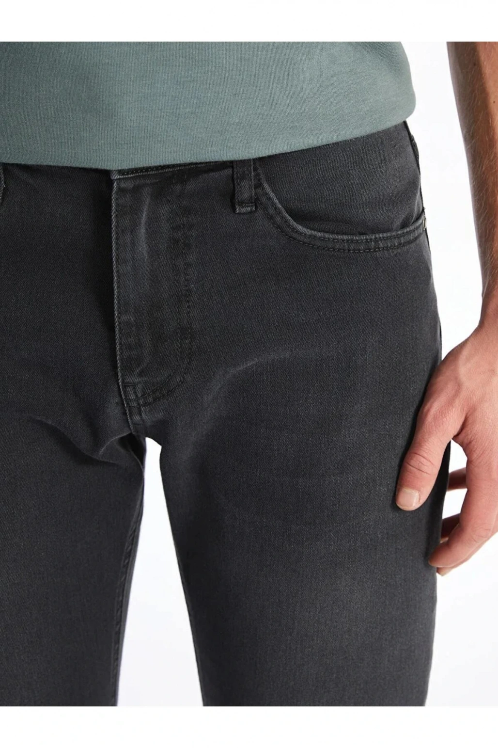 LCW Jeans Antrasit 750 Slim Fit Erkek Jean Pantolon