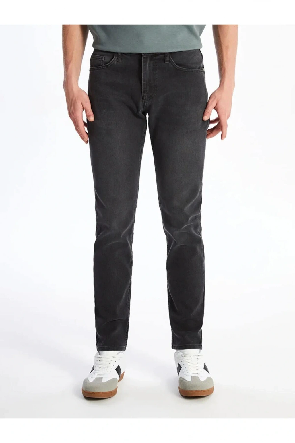 LCW Jeans Antrasit 750 Slim Fit Erkek Jean Pantolon