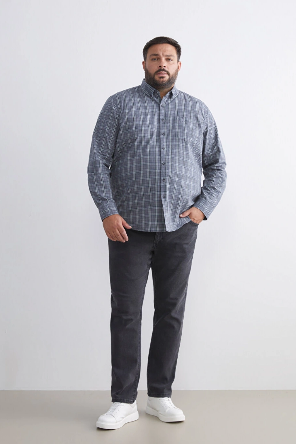 LCW Jeans Gri 779 Regular  Erkek Jean Pantolon