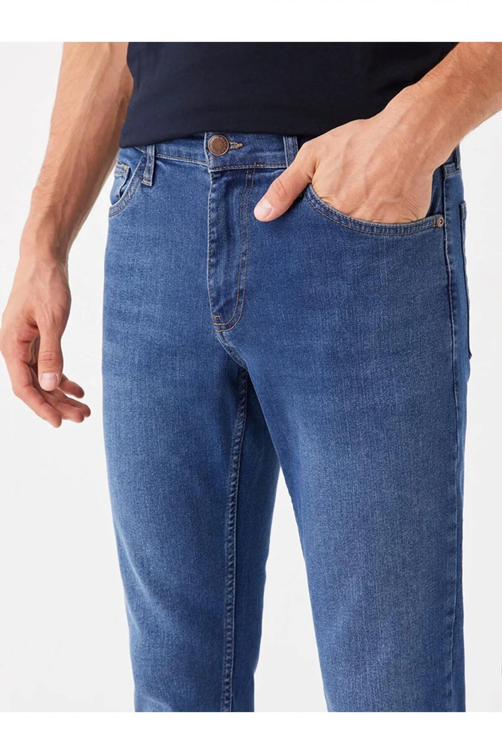 LCW Jeans Indigo 779 Regular Fit Erkek Jean Pantolon