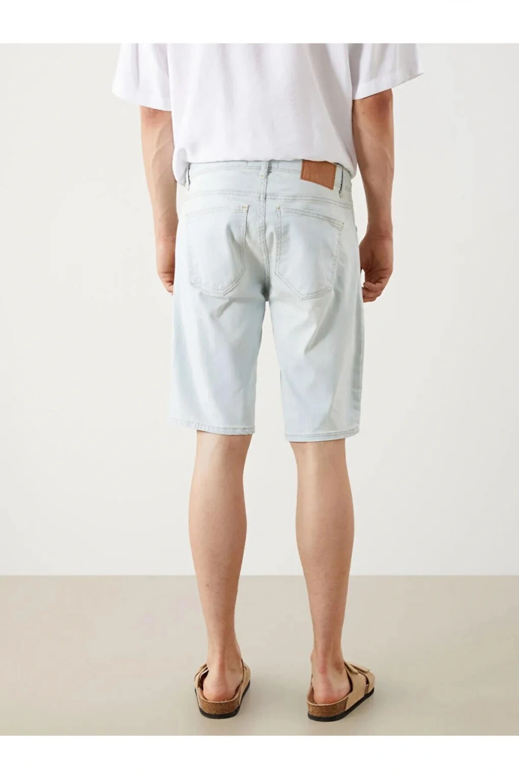 LCW Jeans Indigo Süper Skinny Fit Erkek Jean Şort