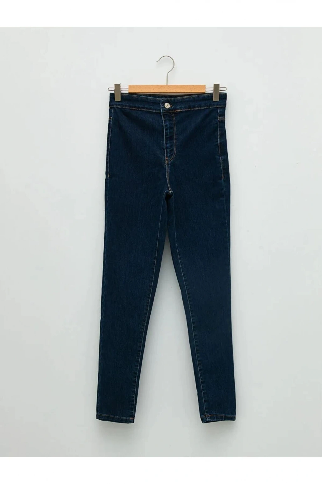 LCW Jeans Indigo Yüksek Bel Jüpiter Süper Skinny Fit Kadın Jean Pantolon