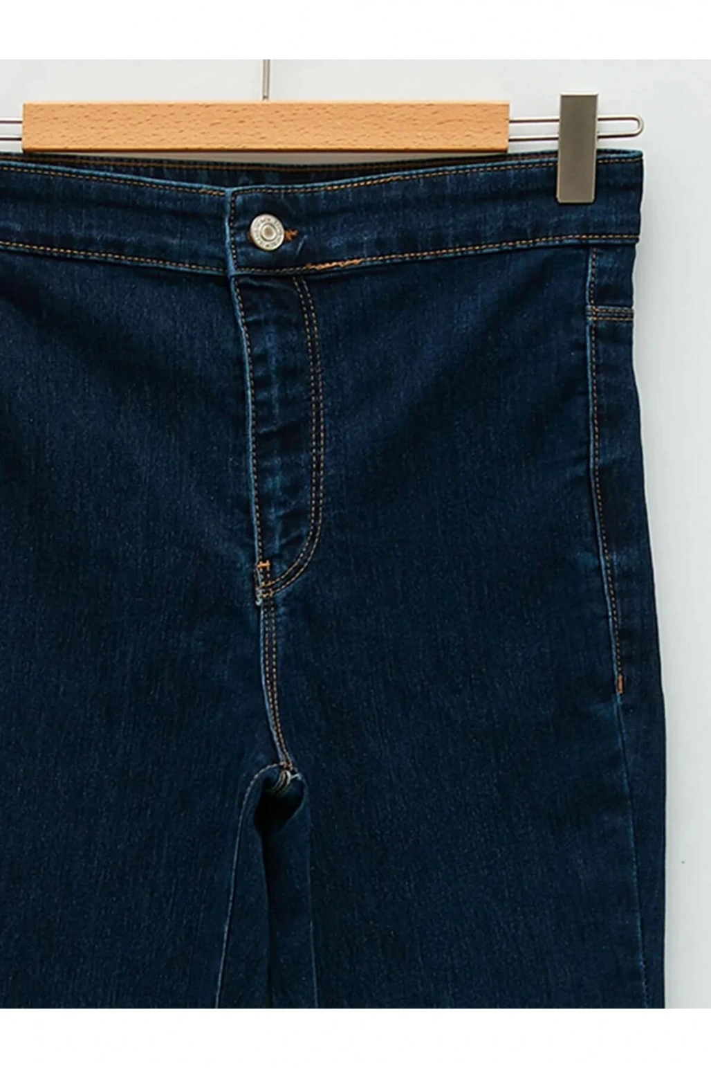 LCW Jeans Indigo Yüksek Bel Jüpiter Süper Skinny Fit Kadın Jean Pantolon