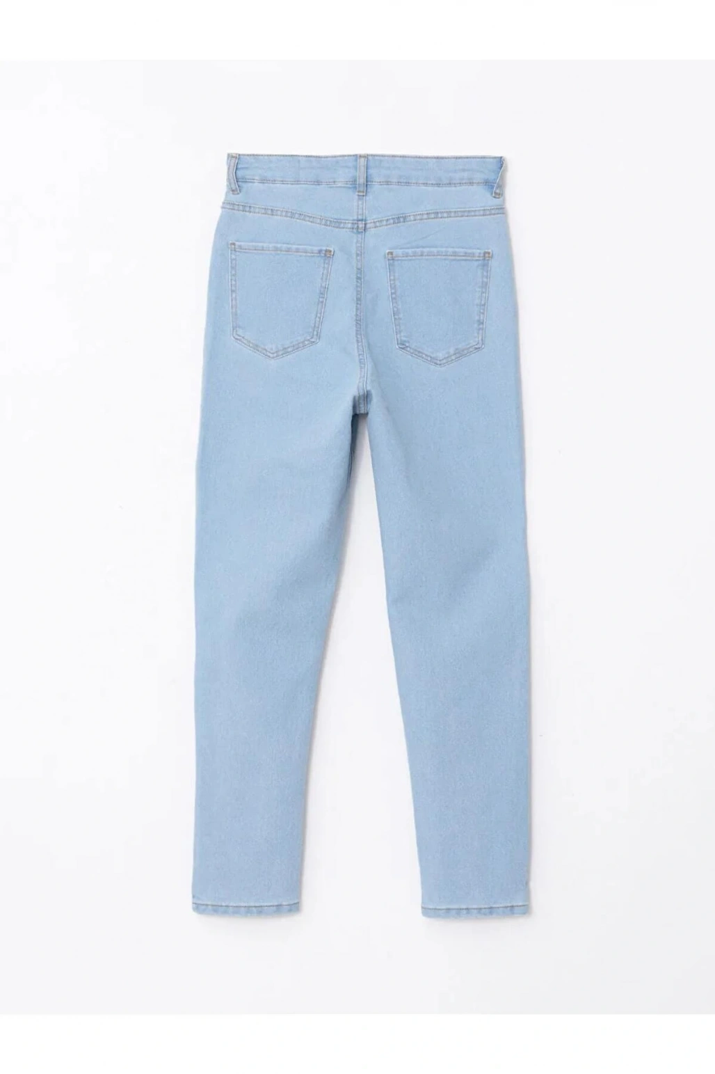 LCW Jeans İndigo Yüksek Bel Slim Fit Kadın Jean Pantolon