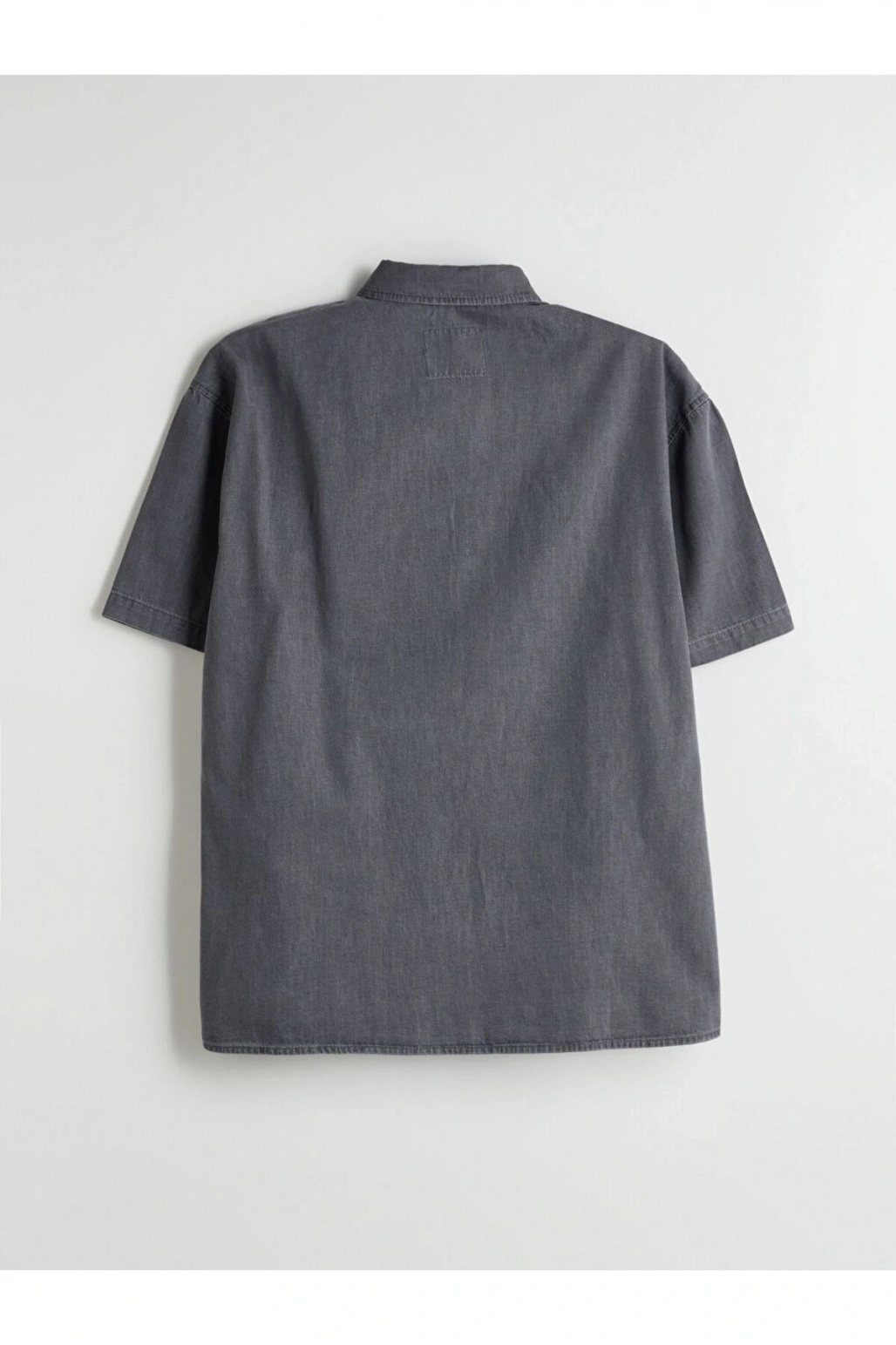 LCW Jeans Rahat Kalıp Kısa Kollu Erkek Jean Gömlek