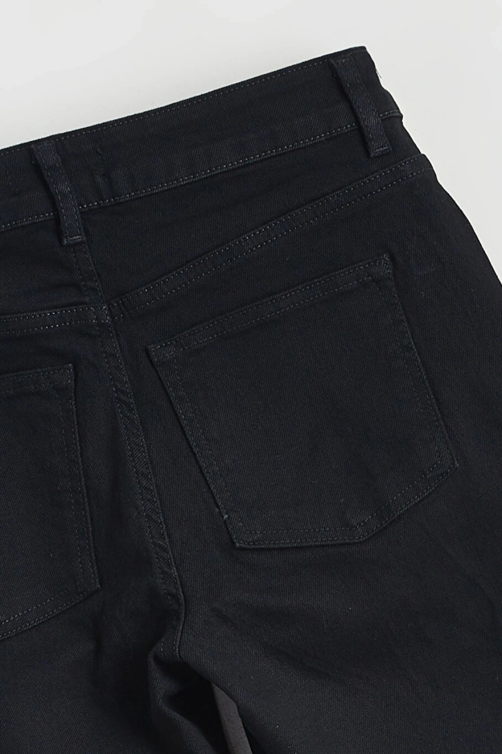 LCW Jeans Siyah Straight Fit Kadın Jean Pantolon