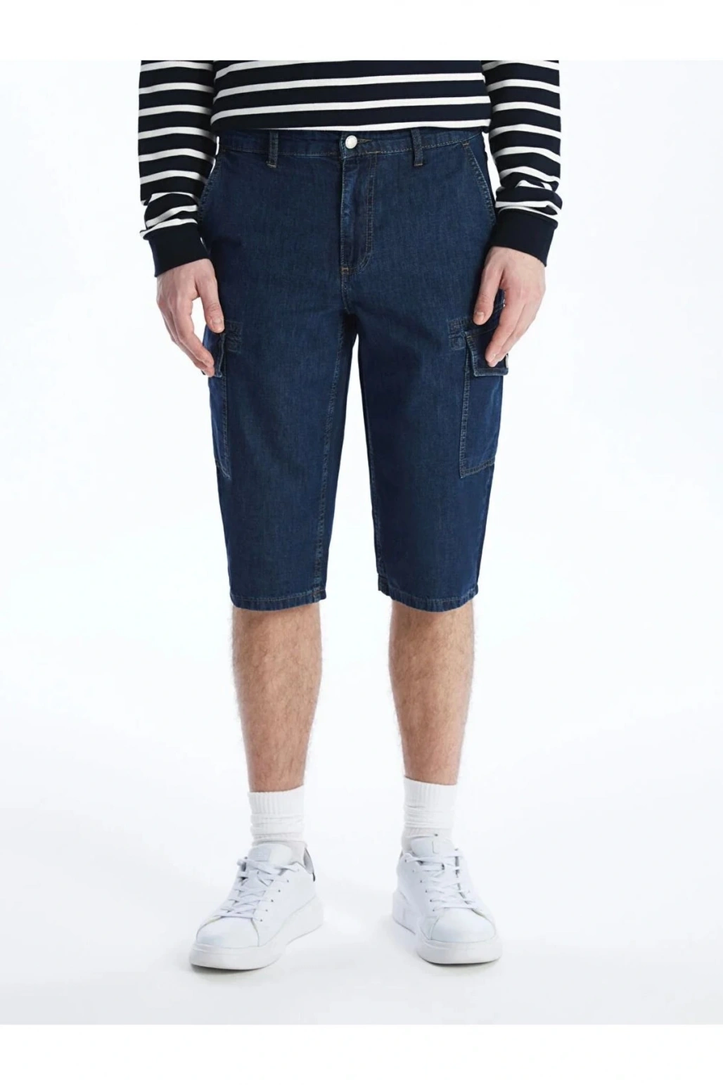 LCW Jeans Standart Kalıp Erkek Jean Bermuda