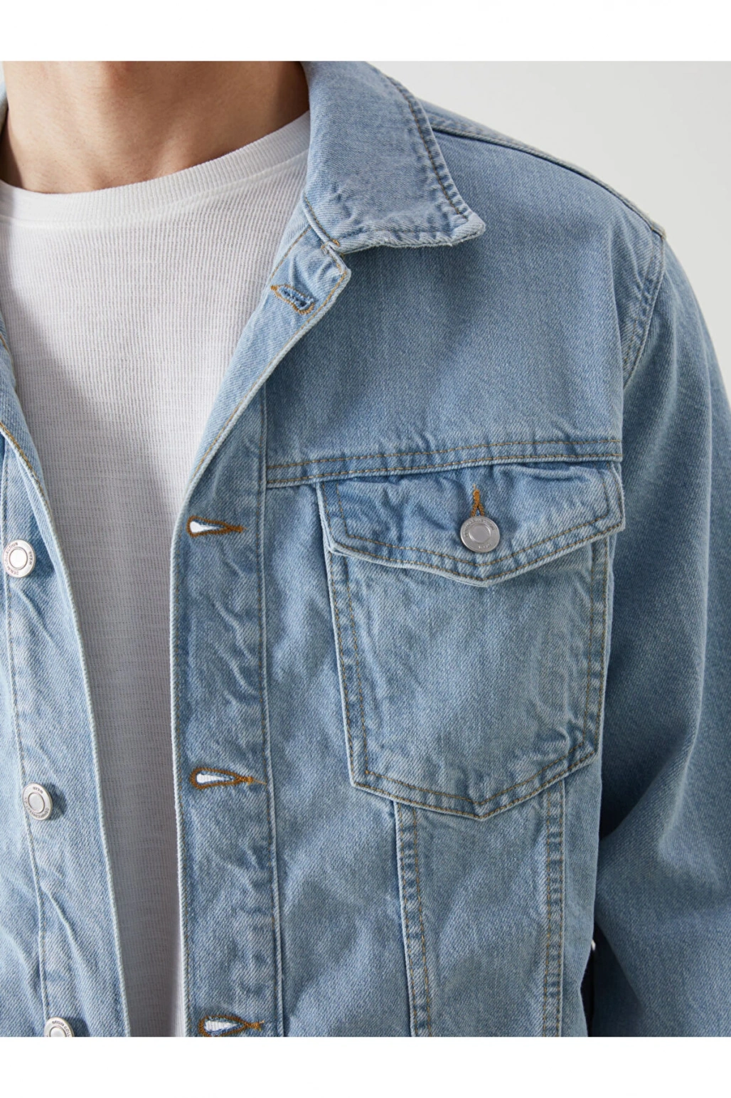 LCW Jeans Standart Kalıp Erkek Jean Ceket