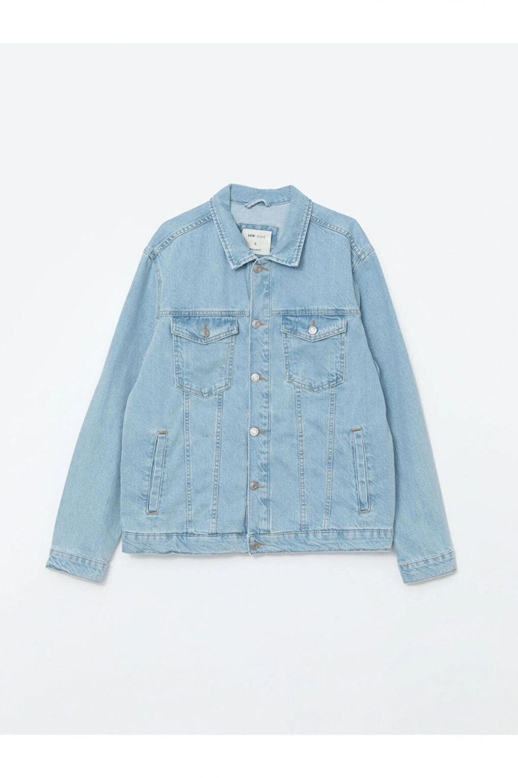 LCW Jeans Standart Kalıp Erkek Jean Ceket
