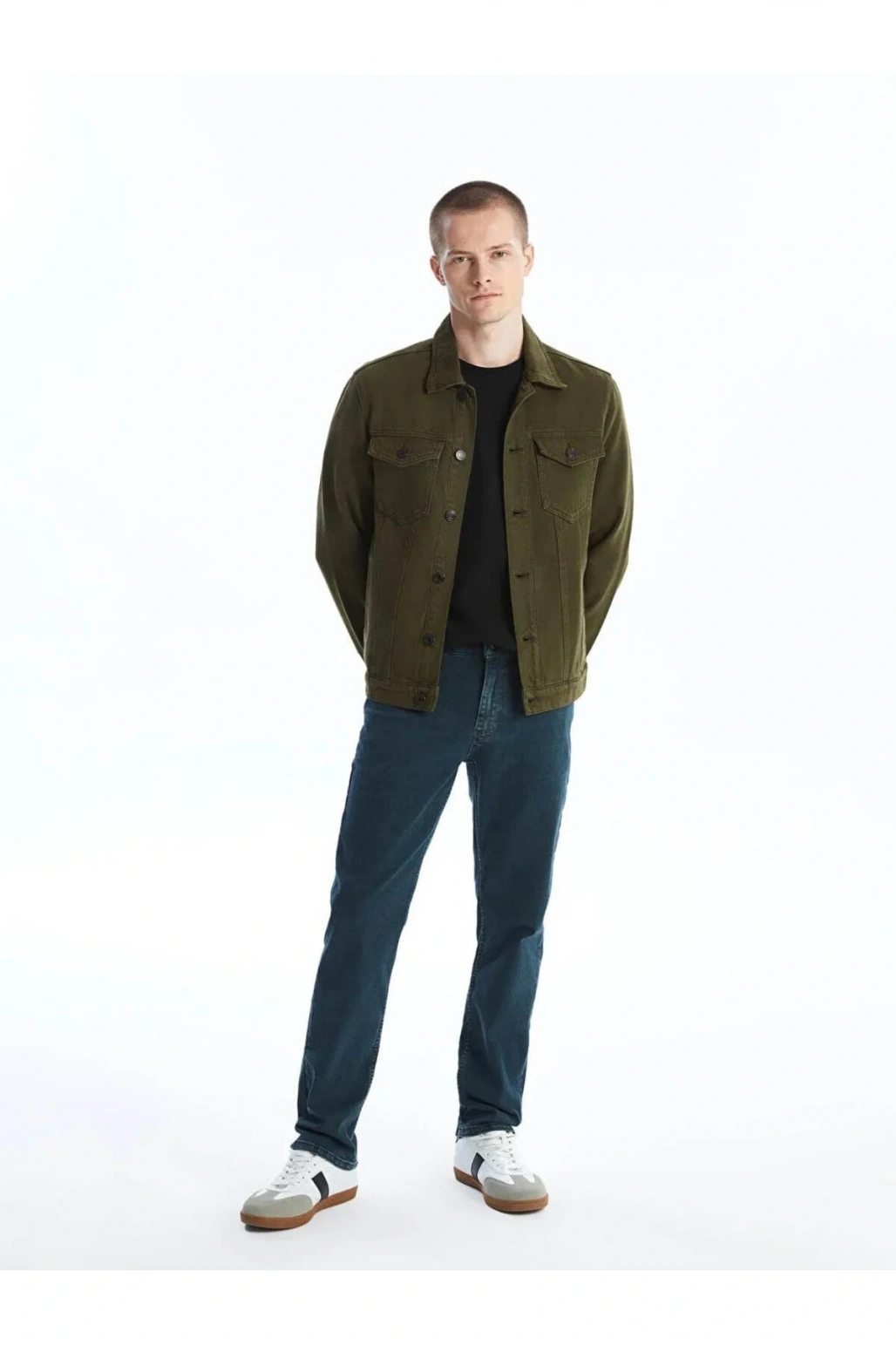 LCW Jeans Yeşil 779 Regular Fit Erkek Jean Pantolon