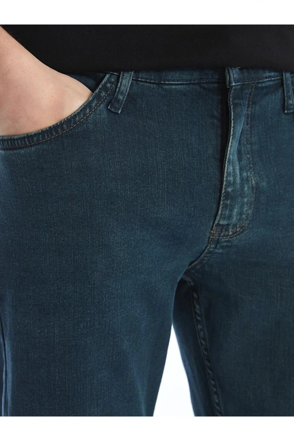 LCW Jeans Yeşil 779 Regular Fit Erkek Jean Pantolon