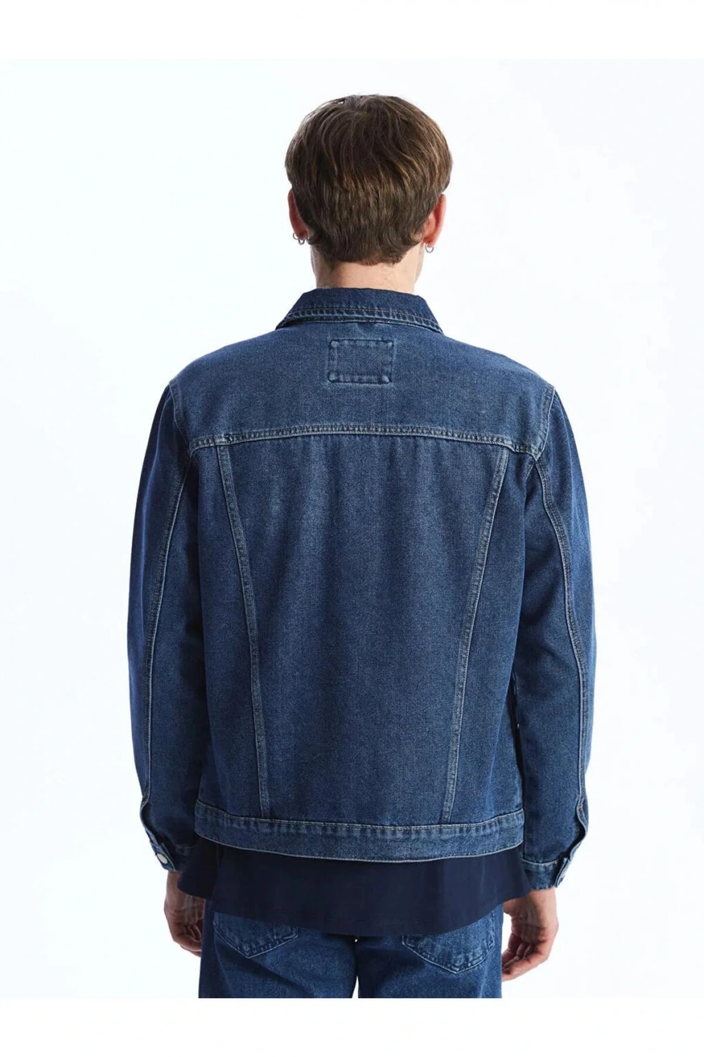 LCW JeansIndigo Standart Kalıp Erkek Jean Ceket