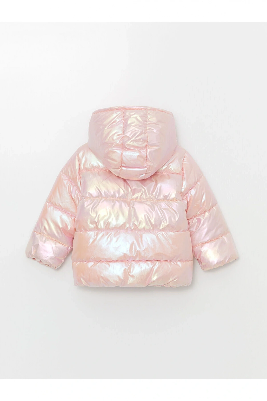 Lcw Kapüşonlu Kız Bebek Şişme Mont