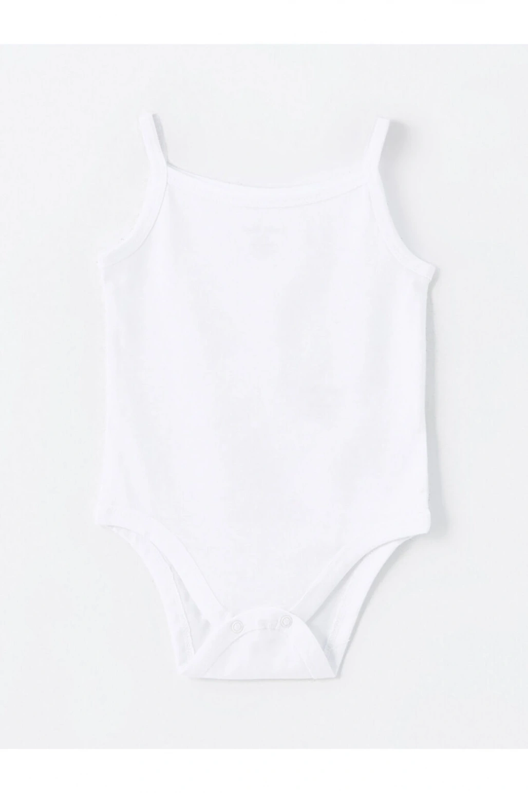 LCW Kare Yaka Kız Bebek Çıtçıtlı Body 3lü