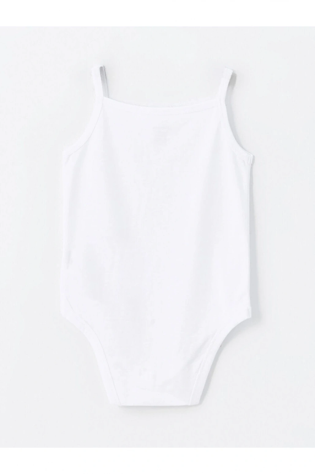 LCW Kare Yaka Kız Bebek Çıtçıtlı Body 3lü