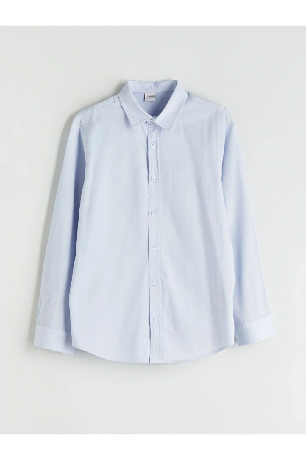 LCW Kids Basic Uzun Kollu Erkek Çocuk Gömlek