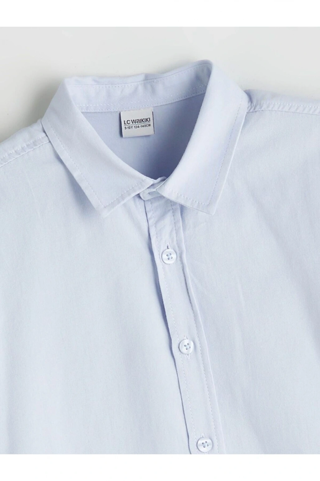 LCW Kids Basic Uzun Kollu Erkek Çocuk Gömlek