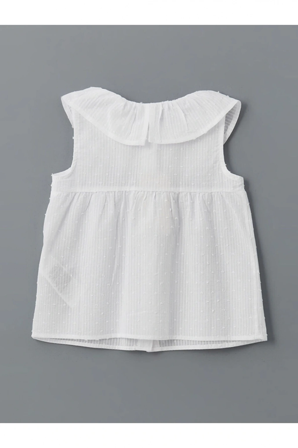 LCW Kids Bebe Yaka Kız Çocuk Gömlek