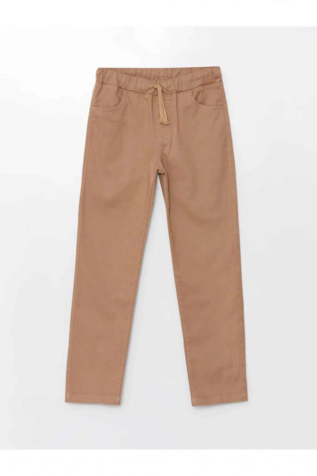 LCW Kids Bej Beli Lastikli Erkek Çocuk Pantolon