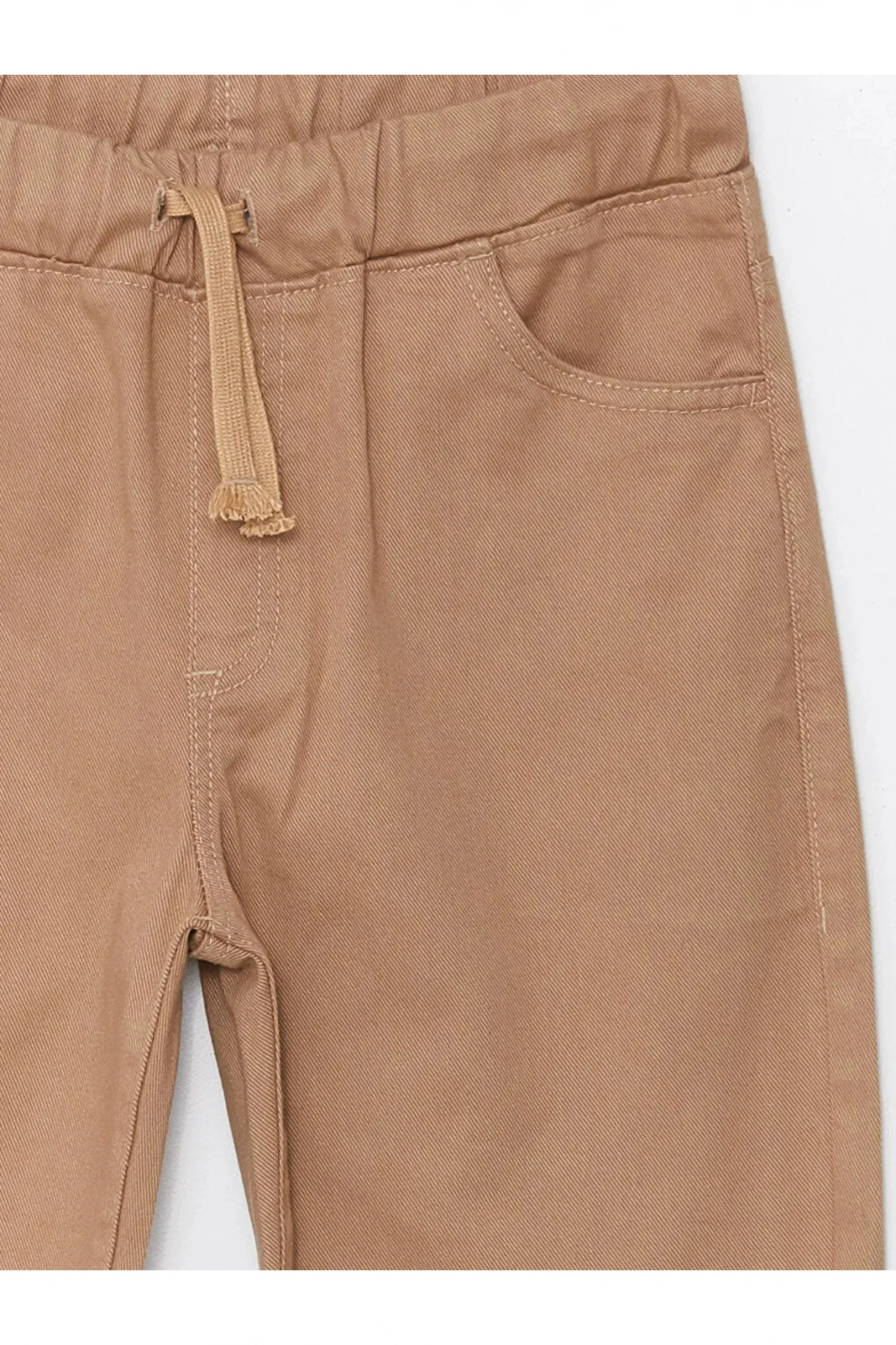 LCW Kids Bej Beli Lastikli Erkek Çocuk Pantolon