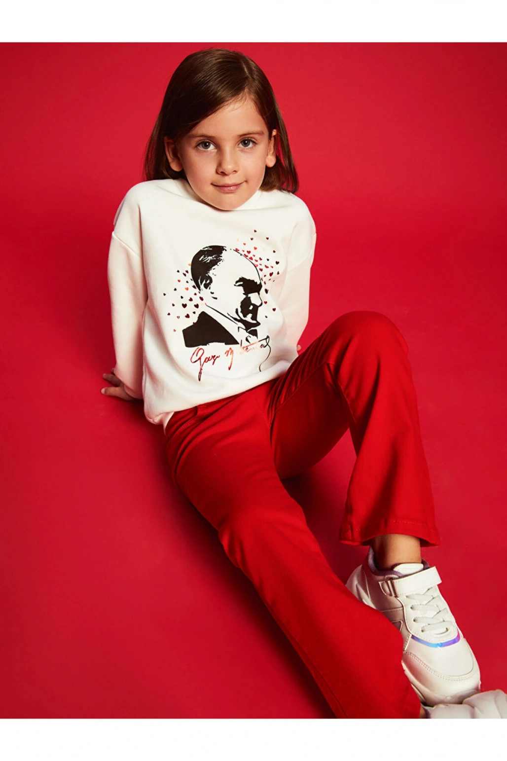 LCW Kids Beli Lastikli Basic Kız Çocuk Pantolon (W4)