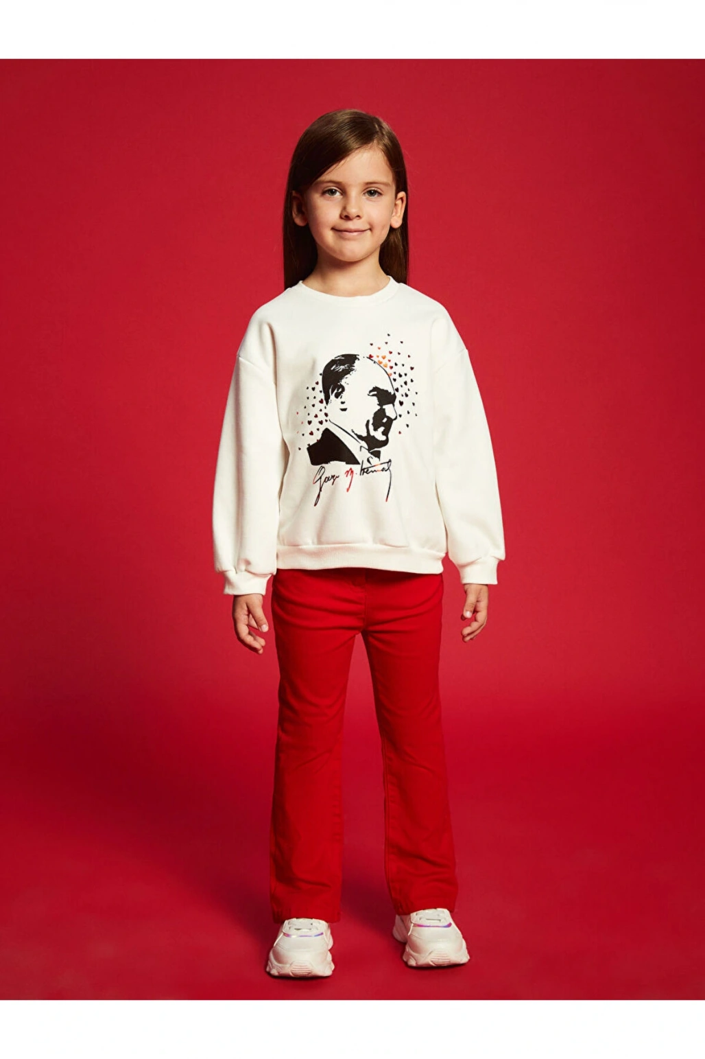 LCW Kids Beli Lastikli Basic Kız Çocuk Pantolon (W4)